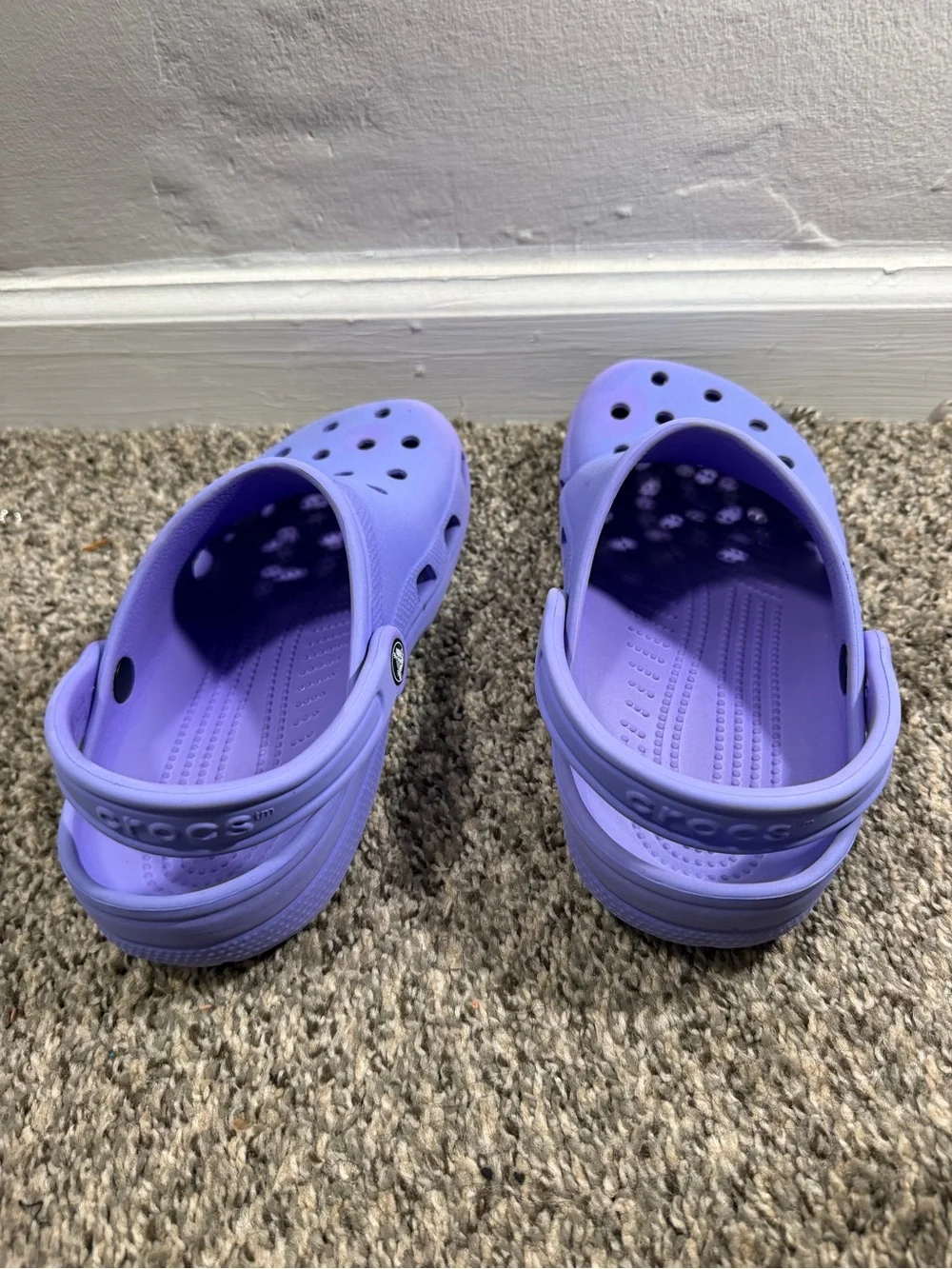 CROCS Kids Lavender Classic Clog Sandals